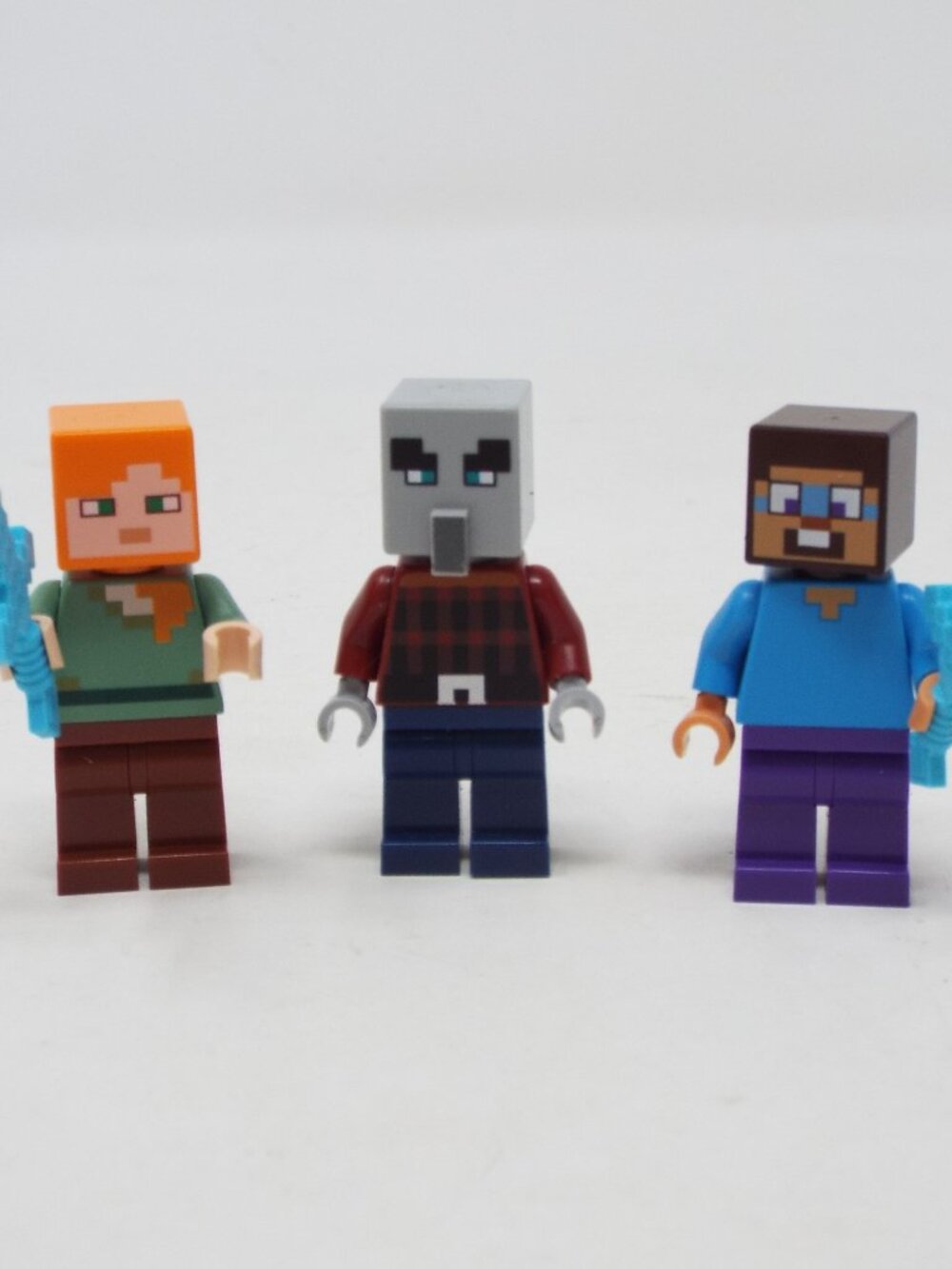 3 Pcs Lego Minecraft Mini Figures Bundle #518